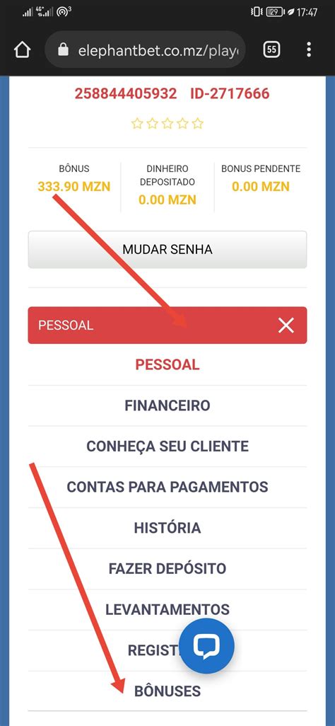 Como levantar bónus na ElephantBet .